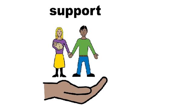 Cover picture for Support for Family and Carers Guide 