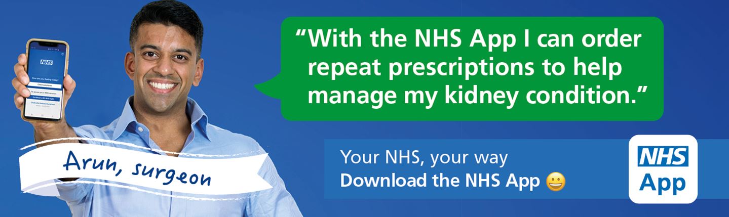 Using NHS app 